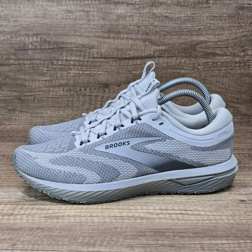 Brooks Revel 7 Women's Sz 10 B Gray Running Shoes (1204241B036) READ DESCRIPTION